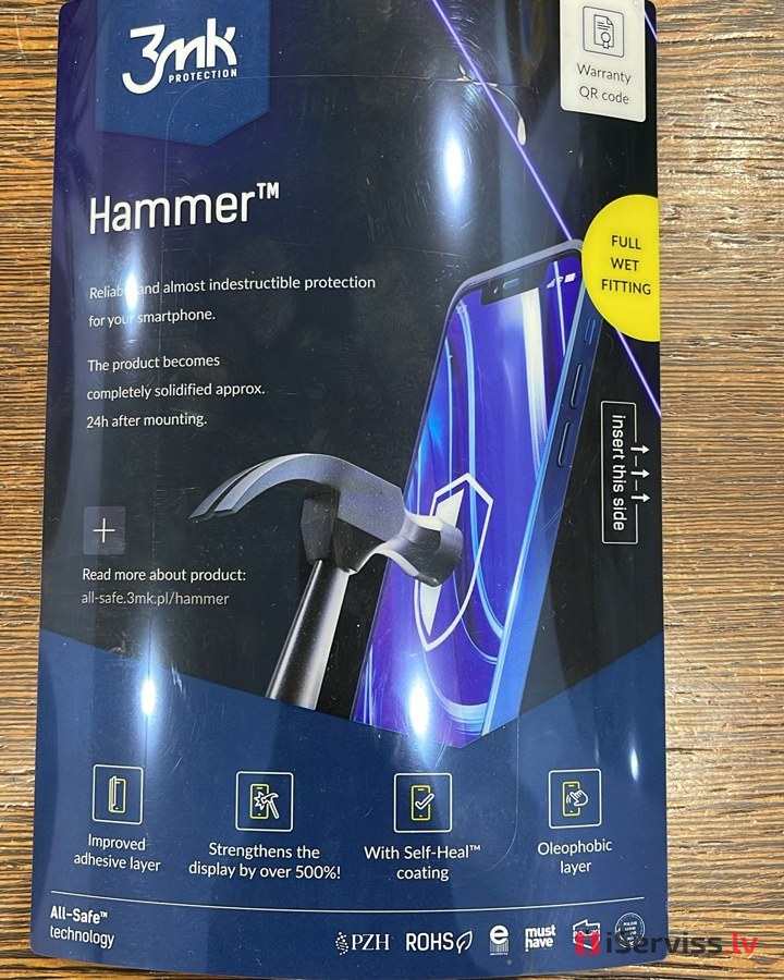 3. Hammer &mdash; 20 &euro;.