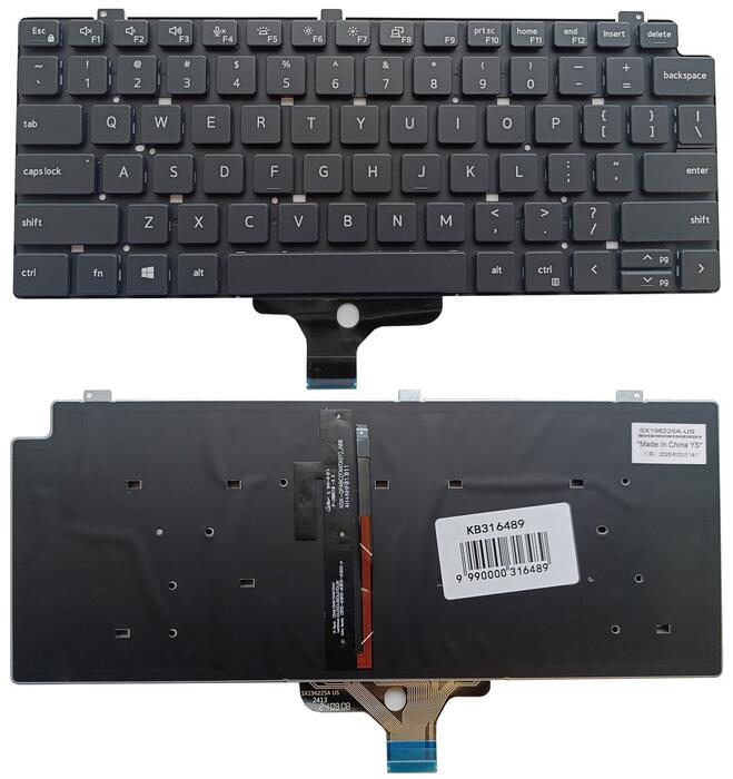 DELL Tastatūra DELL Latitude 7310, ar