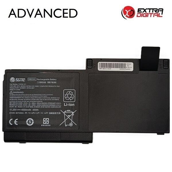 Extra Digital HP SB03XL klēpjdatora akumulators