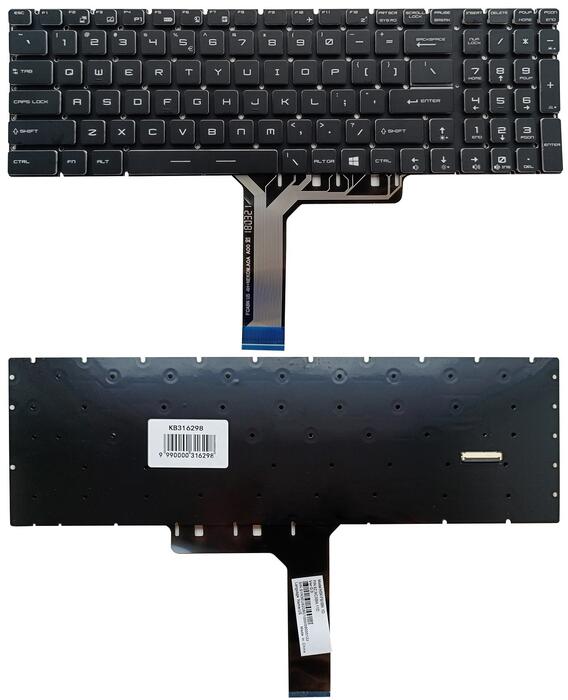 MSI Tastatūra MSI: GE63, GE73, GS63