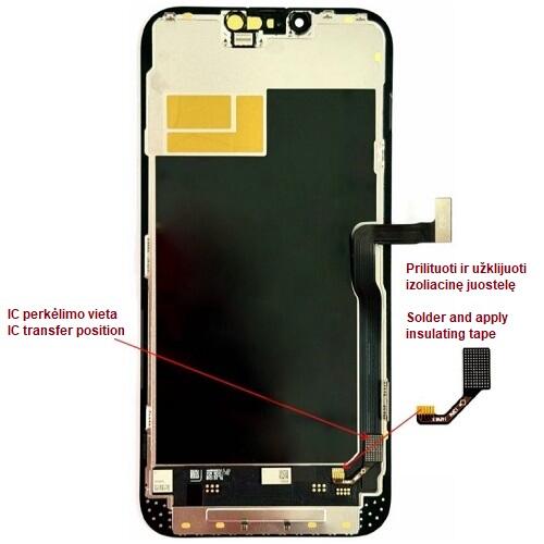 HX iPhone 13 Pro Max displejs