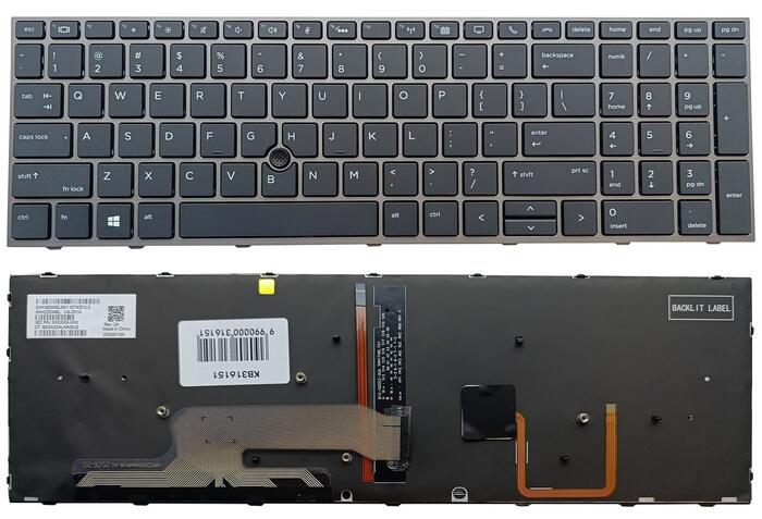 HP Tastatūra HP ZBook 15 G5