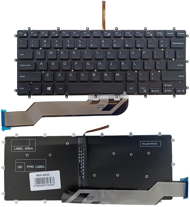 DELL Tastatūra DELL Inspiron 7569, 7579