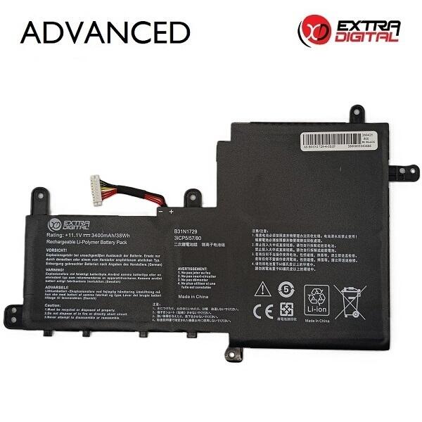 Extra Digital ASUS B31N1729 klēpjdatora akumulators
