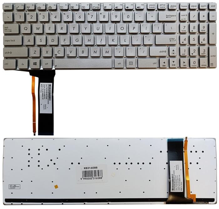 Asus Tastatūra ASUS N56, N76, N750