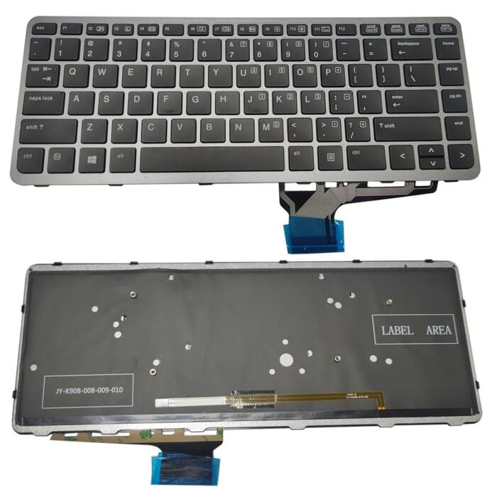 HP Tastatūra HP Folio 1040, ar