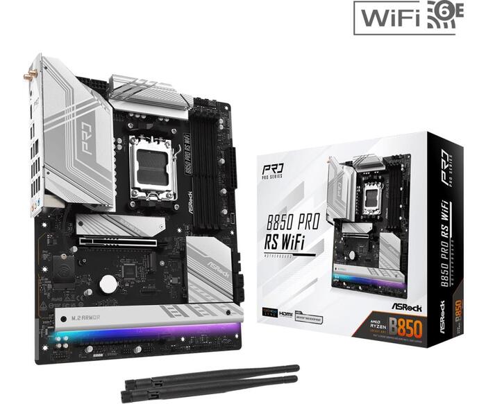 Asrock Pamatplate|ASROCK|AMD B850|SAM5|ATX|Atmiņas atmiņa DDR5|Atmiņas slots
