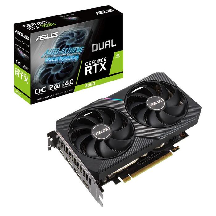 Asus Grafiskā karte|ASUS|NVIDIA GeForce RTX 3060|12