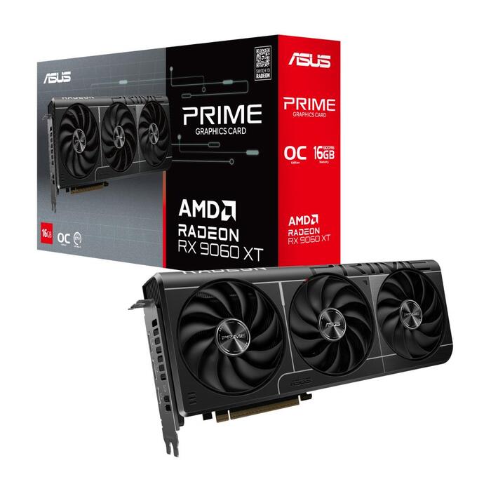 Asus VGA PCIE16 RX9060XT 16GB/PRIME-RX9060XT-O16G ASUS