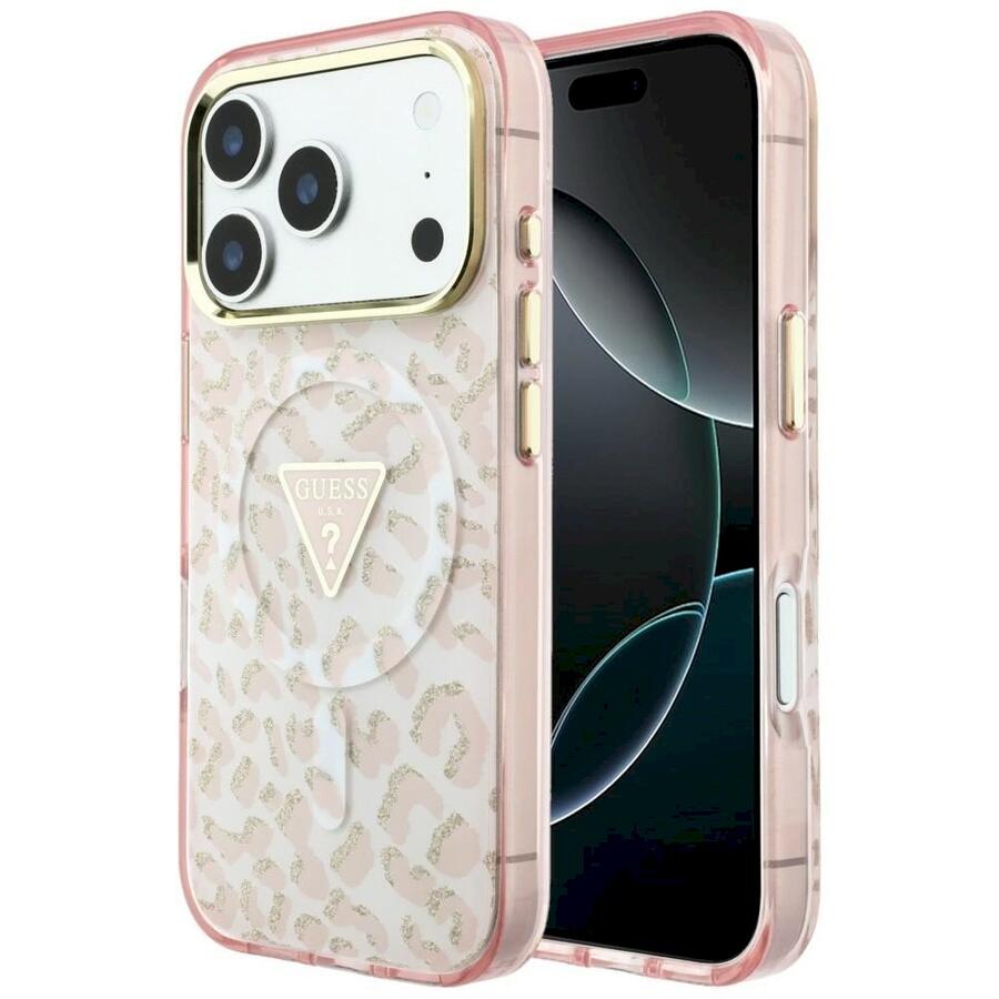 GUESS Case Guess IML Leopard Glitter
